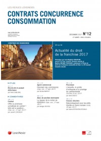 Magazine Contrats-concurrence-consommation