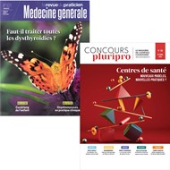 La Revue du Praticien Médecine Générale + Concours Pluripro Abonnement 12 mois - 22 n° (tarif collectivités) 