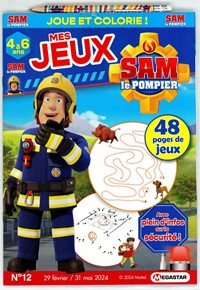 Mes Jeux Sam Le Pompier 4-6 ans