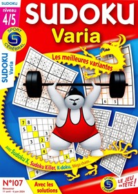 SC Sudoku Varia -  Niv 4/5