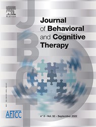 Journal of Behavioral and Cognitive Therapy Abonnement 24 mois - 8 n° (tarif particulier) 