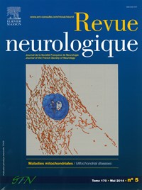 Magazine Revue Neurologique
