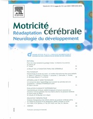 Motricité Cérébrale Abonnement 12 mois - 4 n° (tarif particulier) 