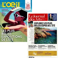 Magazine L'Oeil  +  Le Journal des Arts