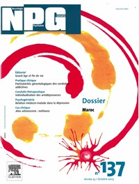 Magazine NPG Neurologie Psychiatrie Gériatrie