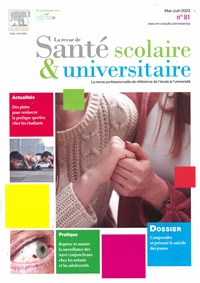 Magazine La Revue de Santé scolaire et universitaire