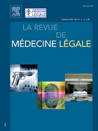 Magazine La Revue de Médecine Légale