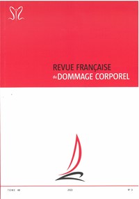 Magazine Revue Française du dommage corporel