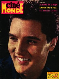 Ciné Monde du 07 03 1961 Elvis Presley