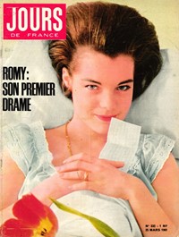 Jours de France du 25-03-1961 Romy Schneider
