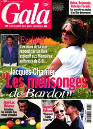 Gala du 29 mai au 04 juin 1997 Brigitte Bardot n° 207
