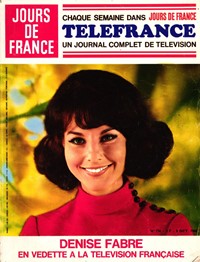 Jours de France du 09-10-1969 Denise Fabre