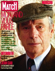 Paris Match  du 22-03-1985 Yves Montand n° 1869