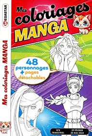MG Mes Coloriages MANGA - 7 ans et + n° 4