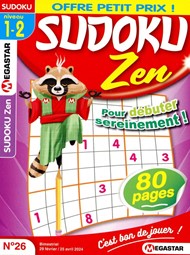 MG Sudoku Zen Niv 1/2 n° 26
