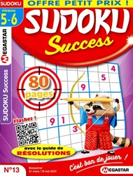 MG Sudoku Success Niv. 5-6 n° 13
