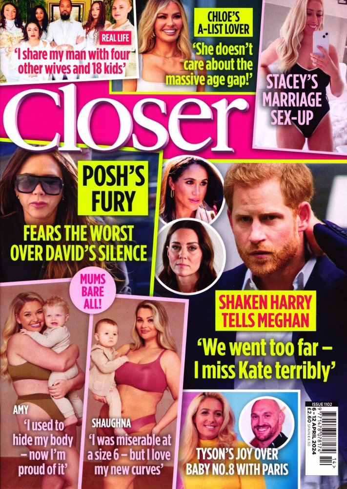 Numéro 2414 magazine Closer GB