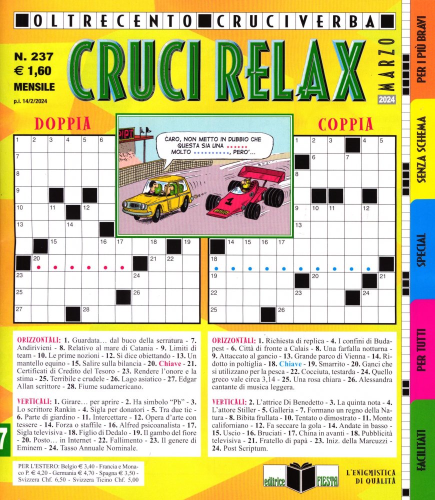 Numéro 237 magazine Cruci relax
