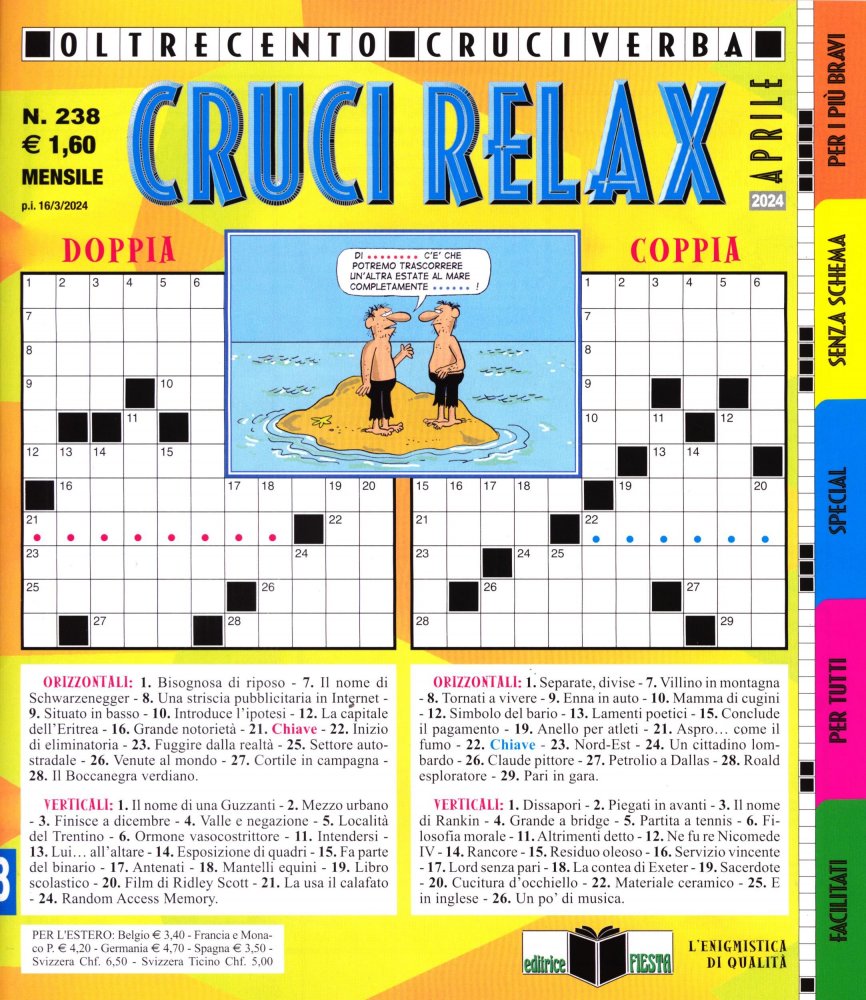 Numéro 238 magazine Cruci relax