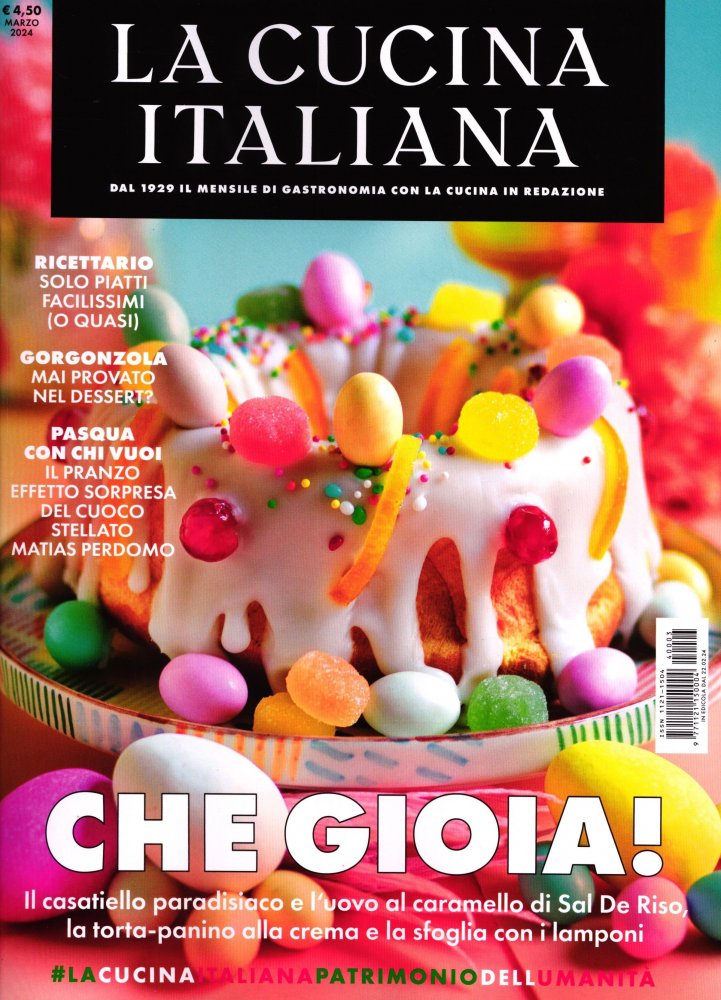 Numéro 2403 magazine La Cucina Italiana