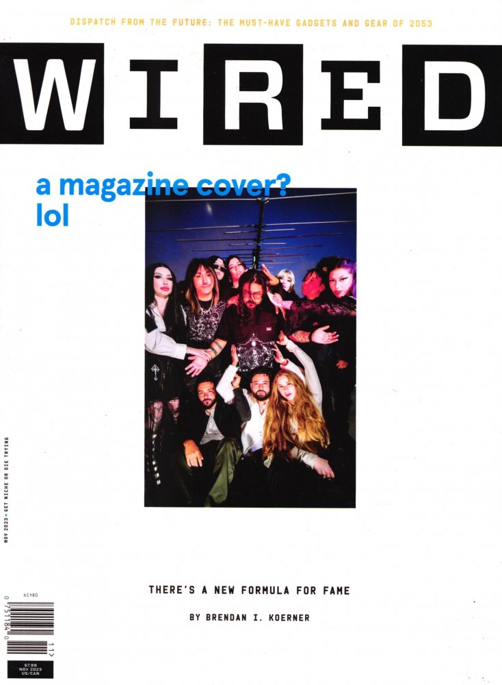 Numéro 2311 magazine Wired US