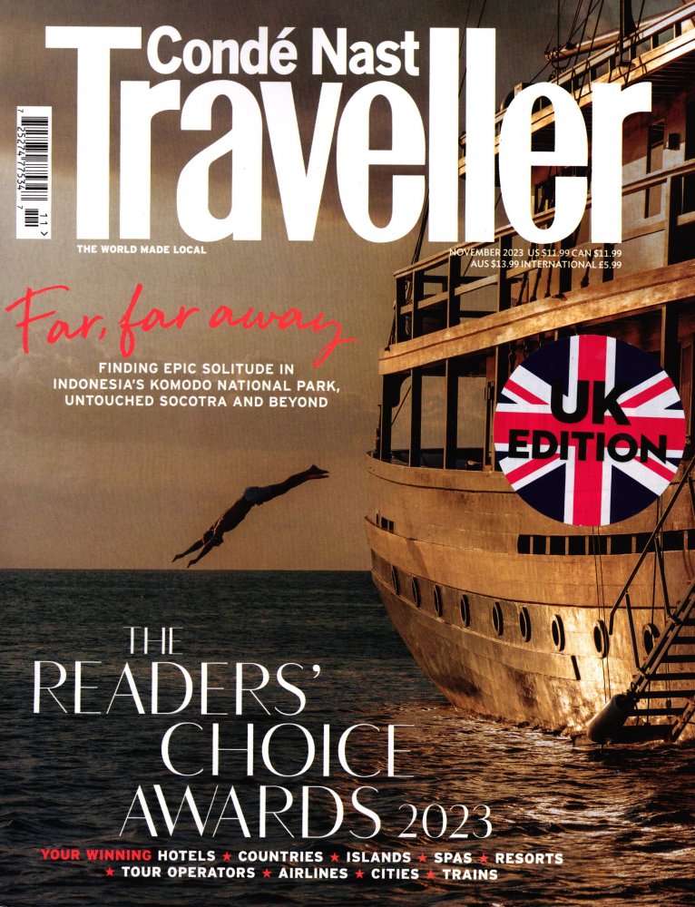 Numéro 2311 magazine Condé Nast Traveller GB