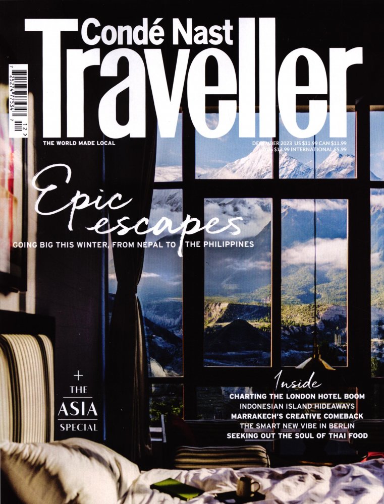 Numéro 2312 magazine Condé Nast Traveller GB