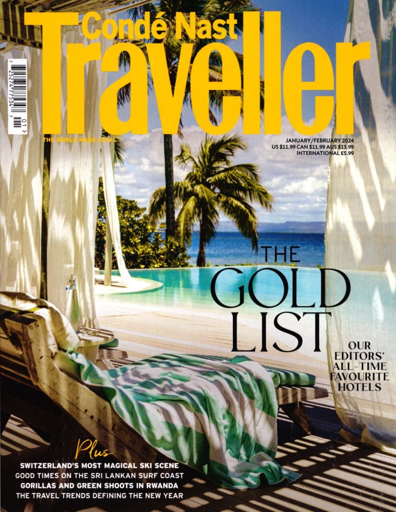 Numéro 2401 magazine Condé Nast Traveller GB