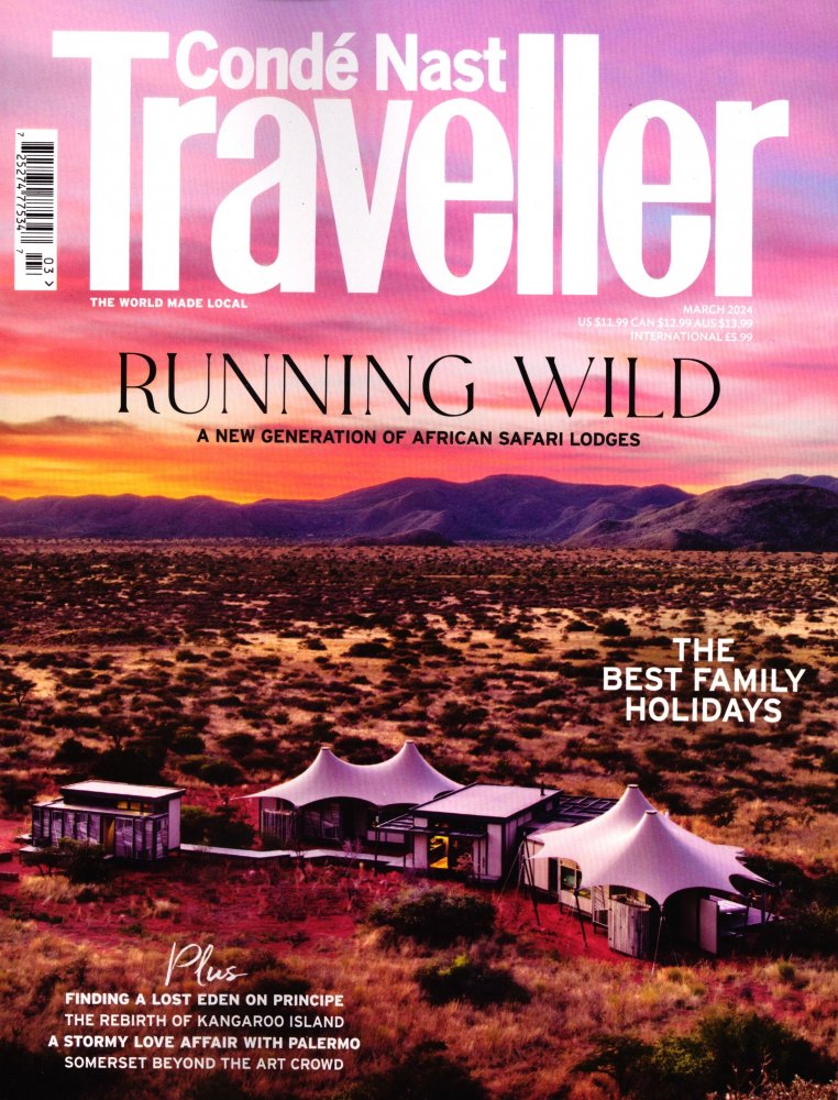 Numéro 2403 magazine Condé Nast Traveller GB