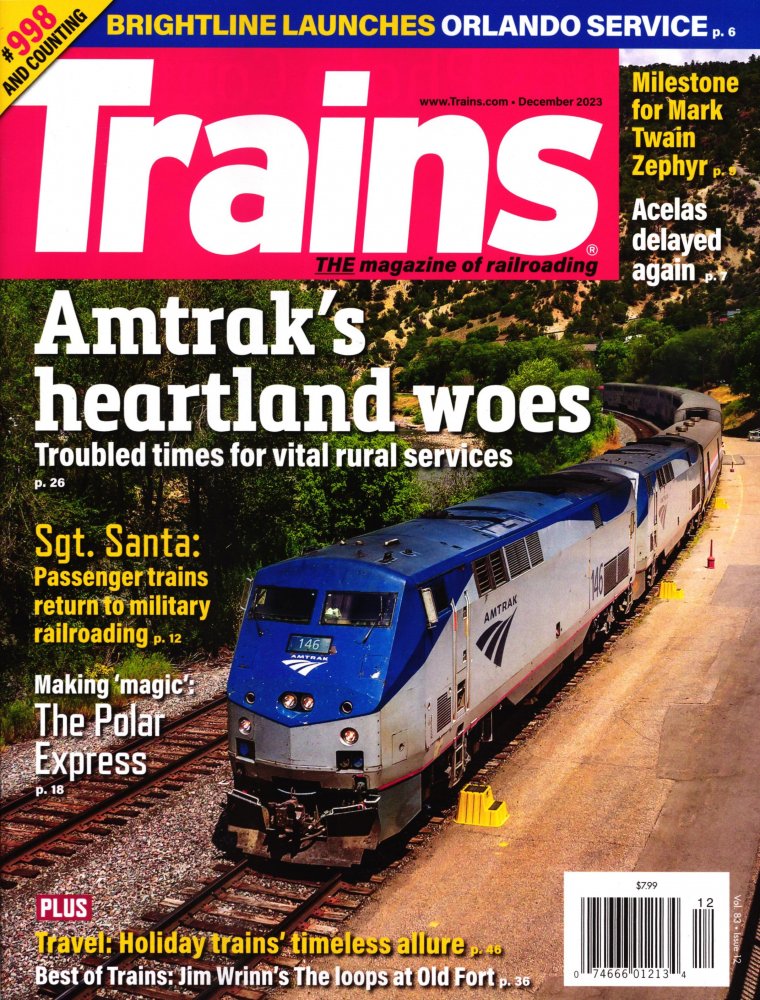 Numéro 2312 magazine Trains USA