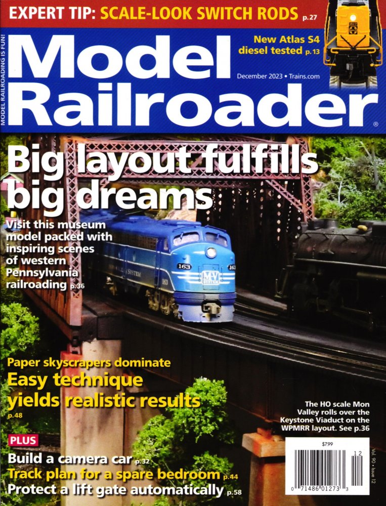 Numéro 2312 magazine Model Railroader
