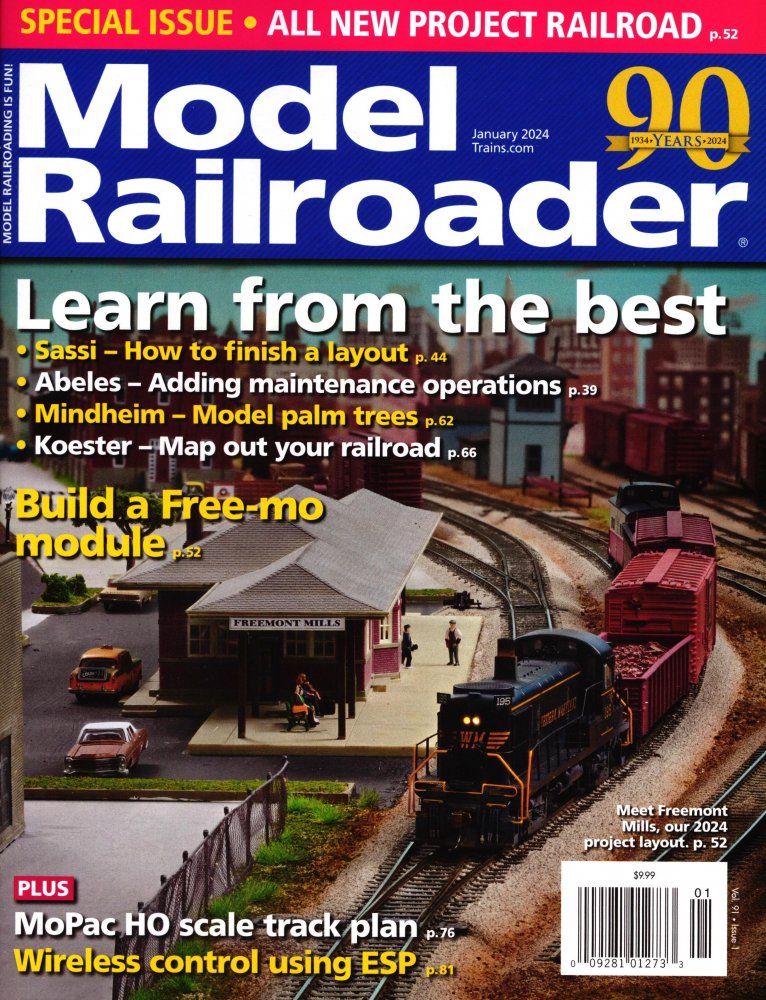 Numéro 2401 magazine Model Railroader