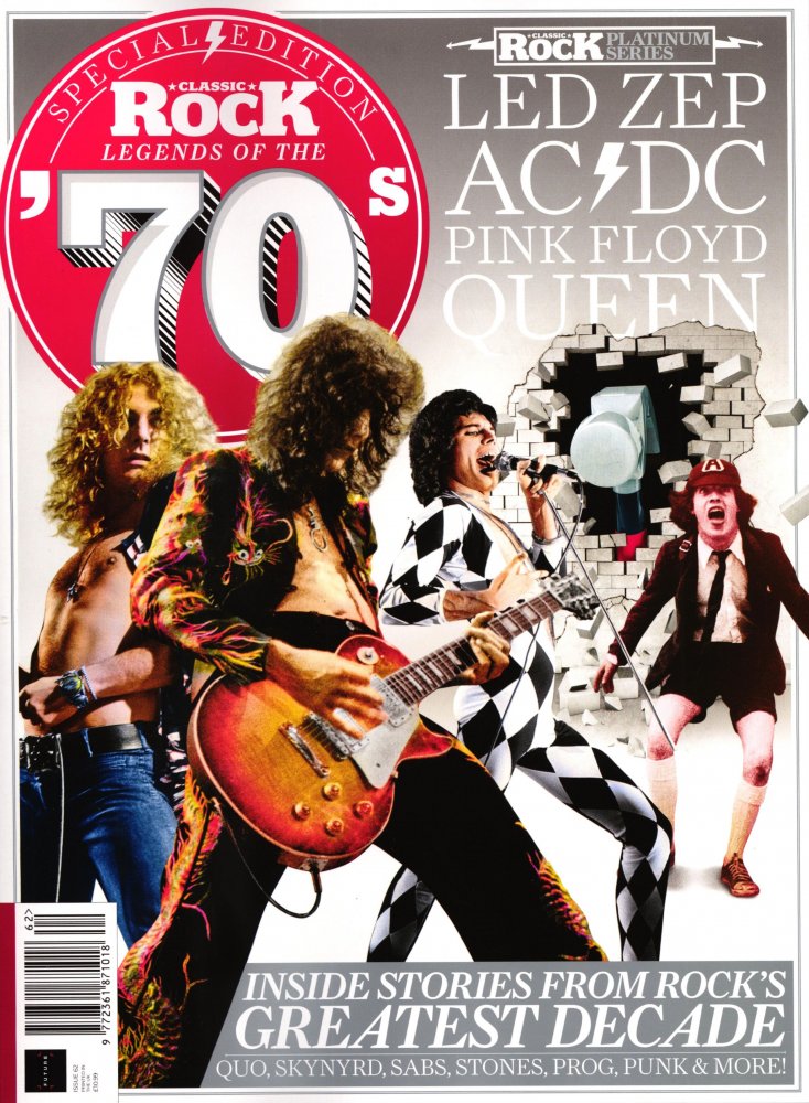 Numéro 62 magazine Classic Rock Platinium Series