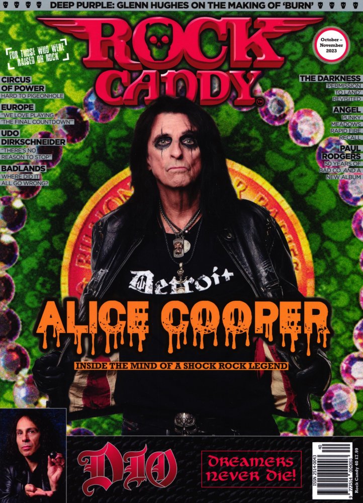 Numéro 40 magazine Rock Candy GB
