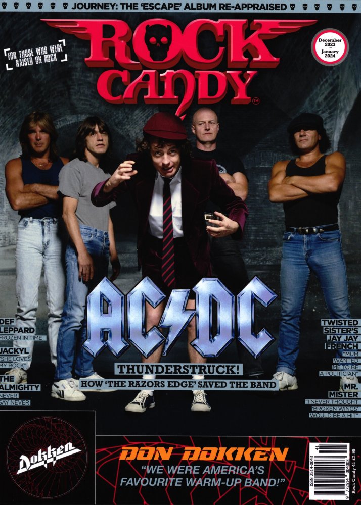 Numéro 41 magazine Rock Candy GB