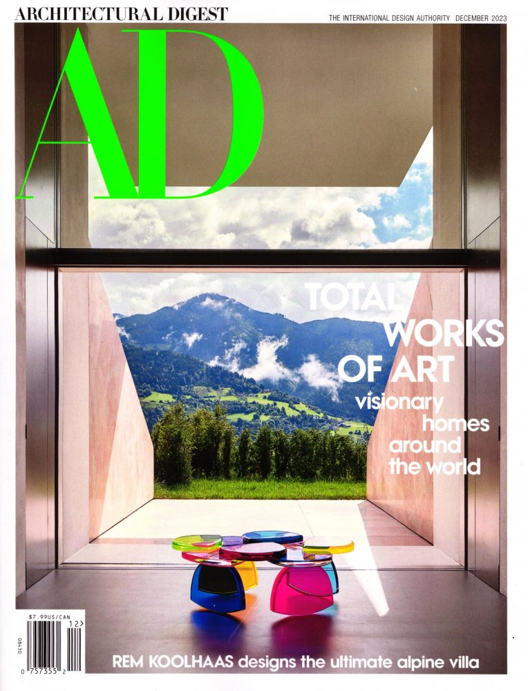 Numéro 2312 magazine AD Architectural Digest (USA)