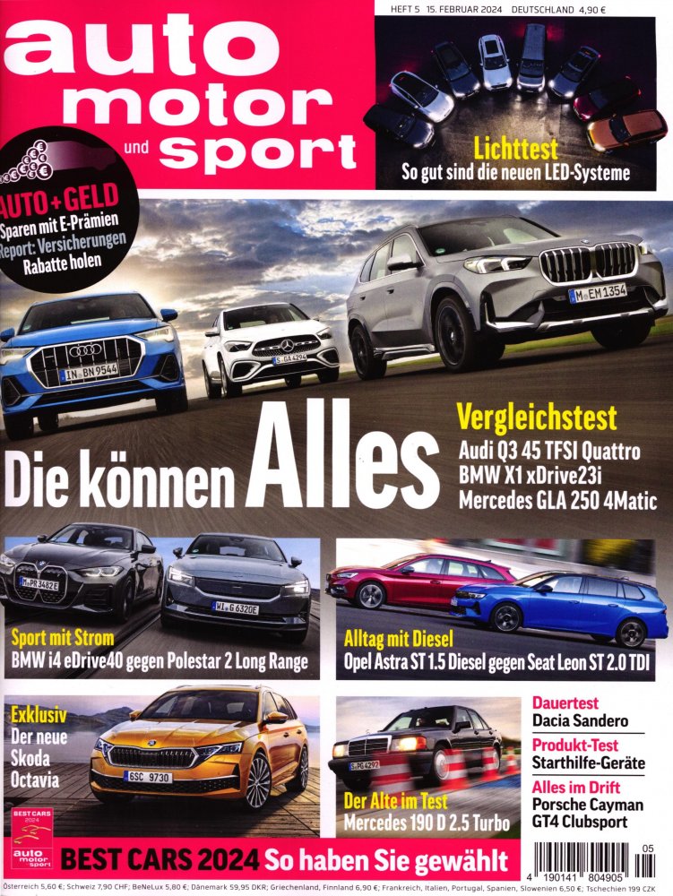 Numéro 2405 magazine Auto Motor und Sport