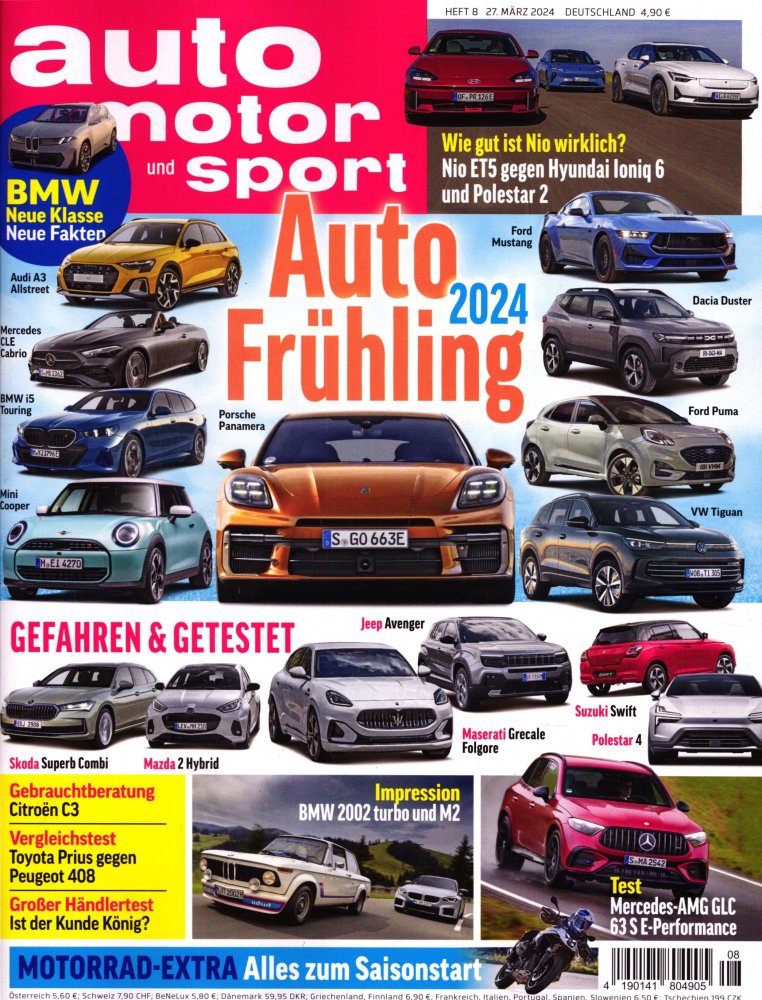 Numéro 2408 magazine Auto Motor und Sport