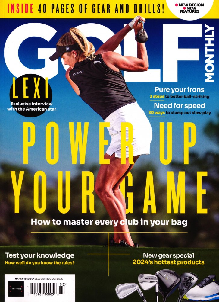 Numéro 2403 magazine Golf Monthly UK