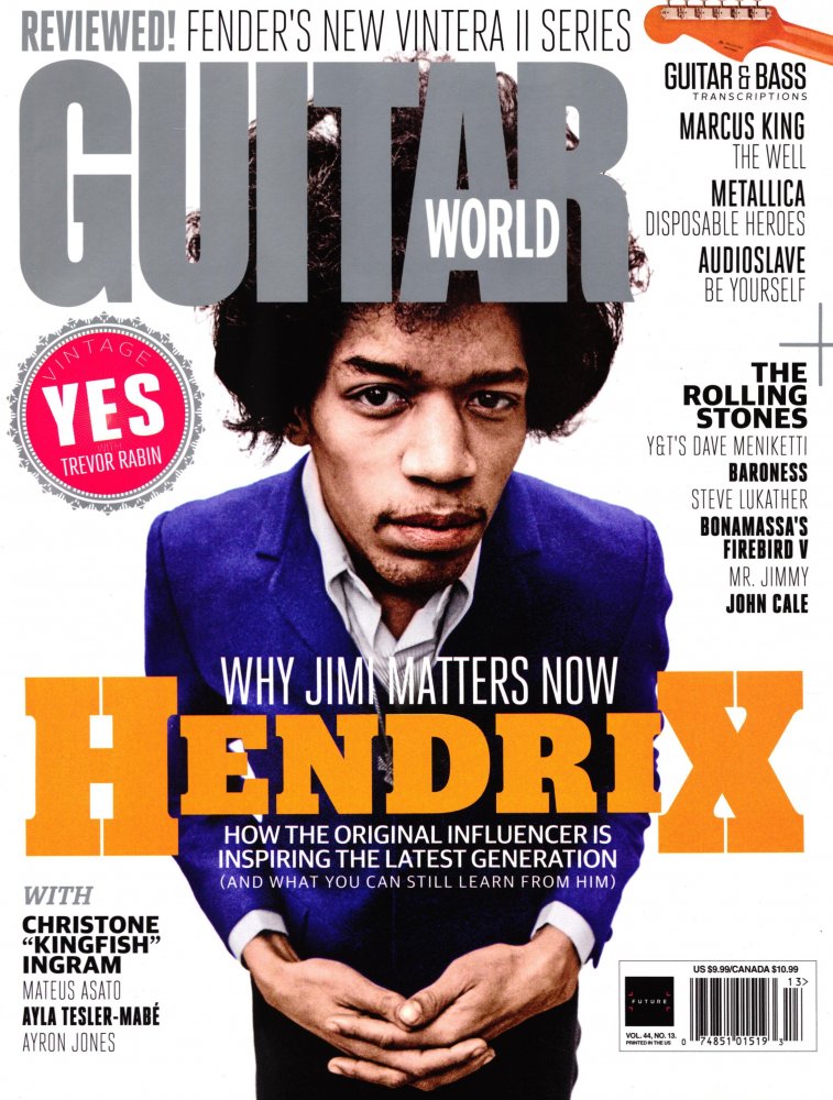 Numéro 2313 magazine Guitar World USA