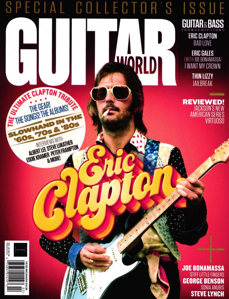 Numéro 2402 magazine Guitar World USA