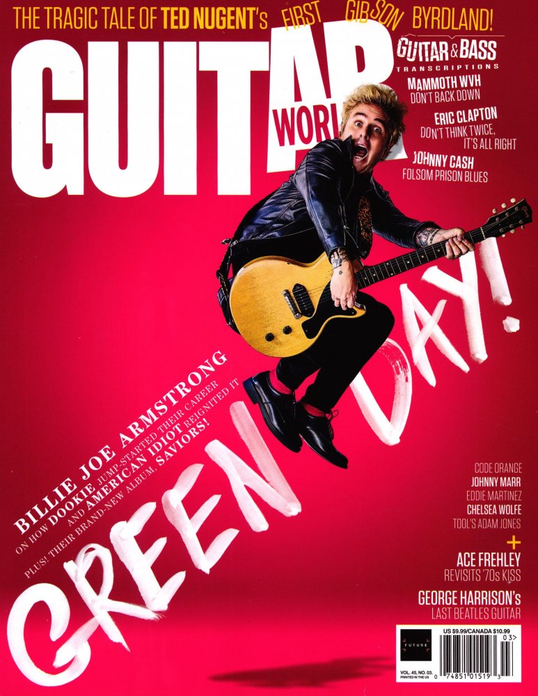 Numéro 2403 magazine Guitar World USA