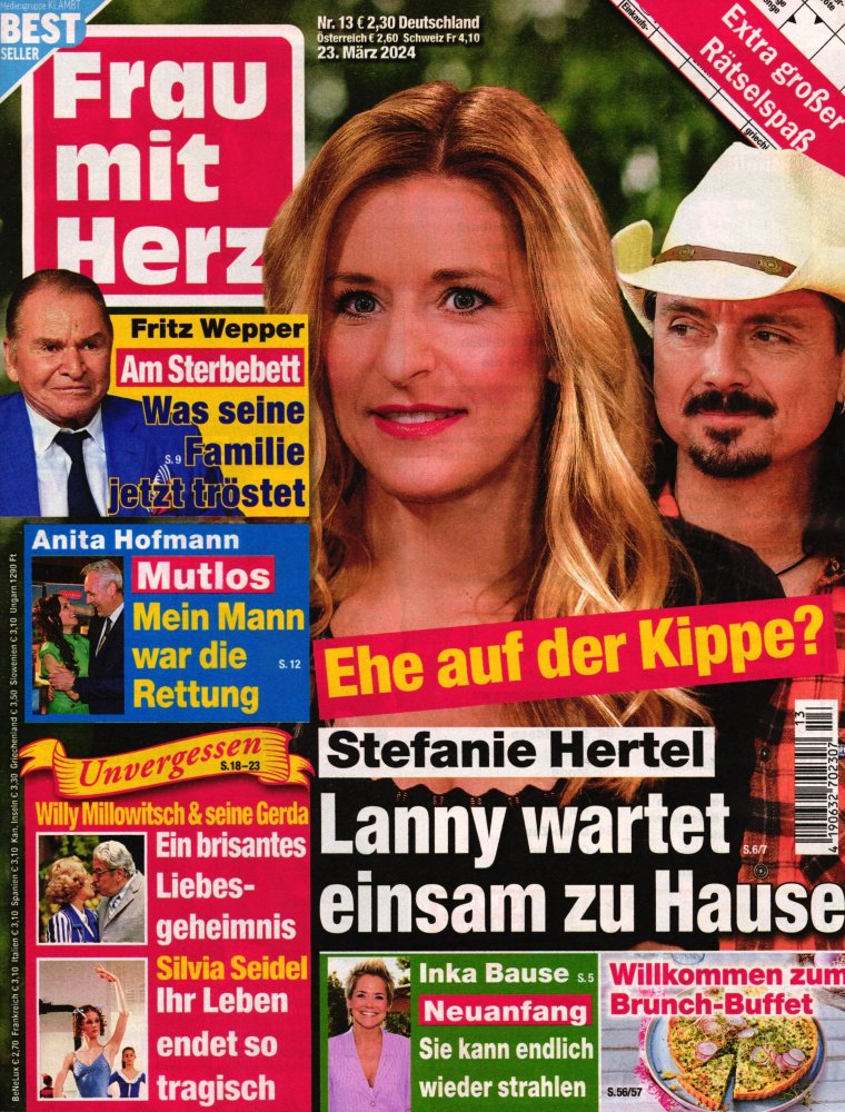 Numéro 2413 magazine Frau Mit Herz