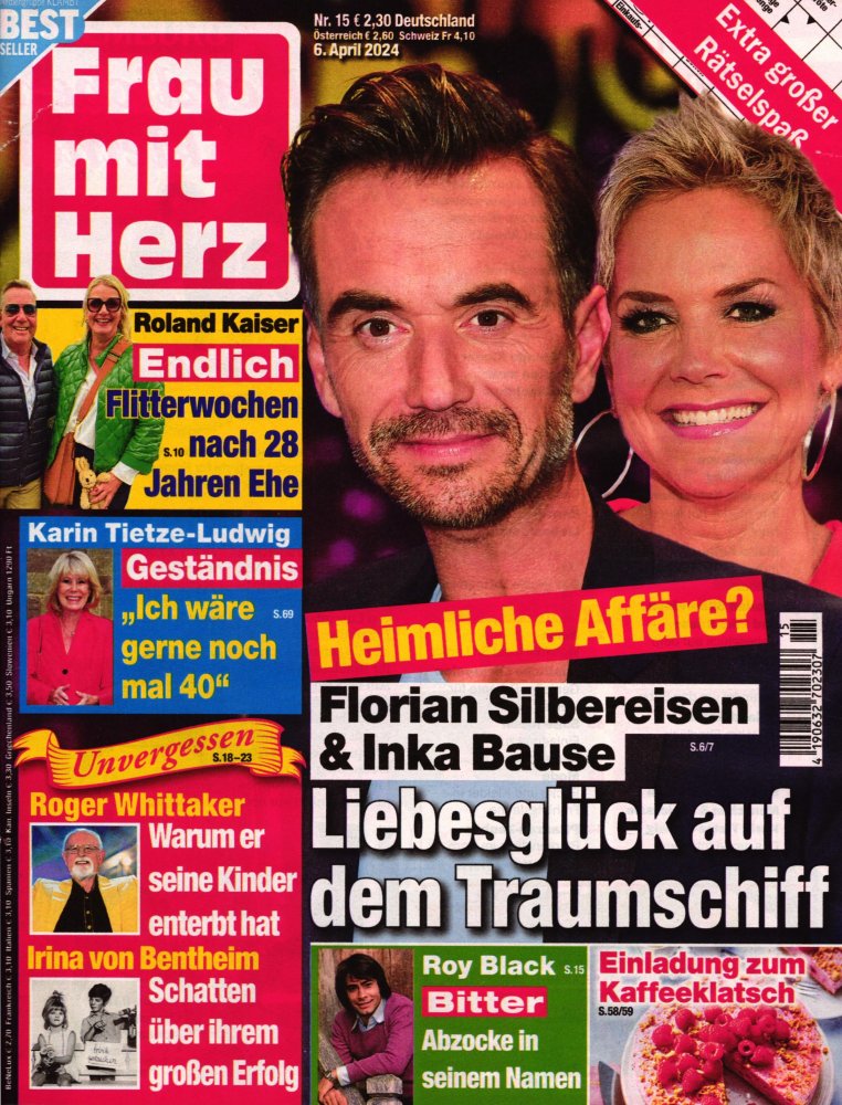 Numéro 2415 magazine Frau Mit Herz