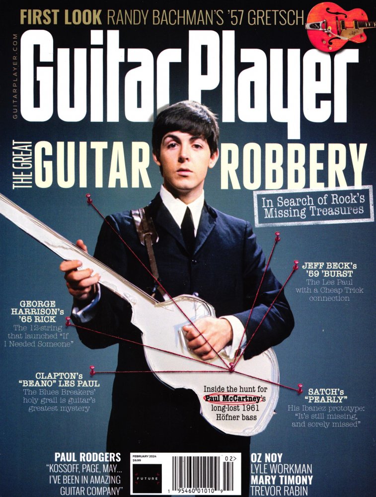 Numéro 2402 magazine Guitar Player US