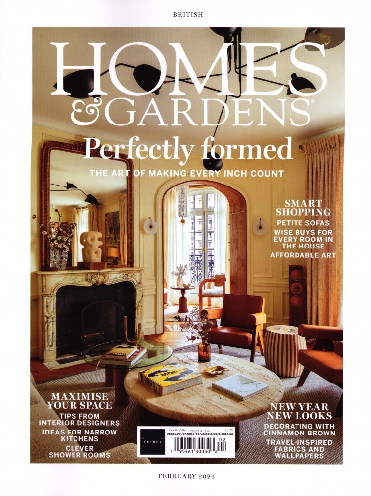 Numéro 2402 magazine Homes & Gardens UK