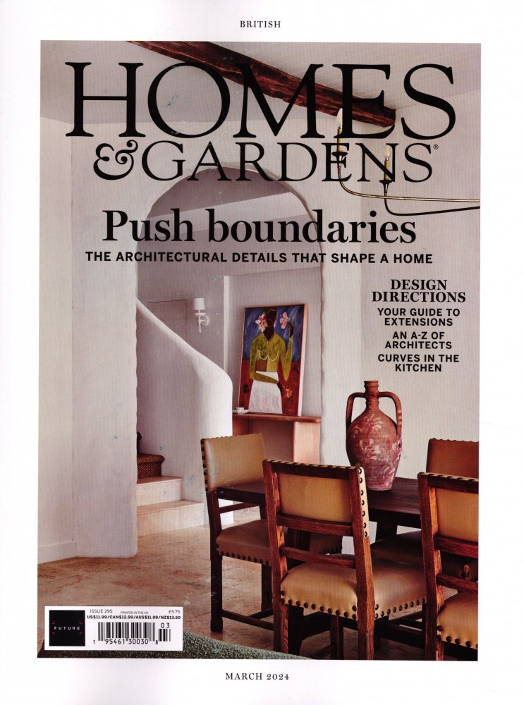 Numéro 2403 magazine Homes & Gardens UK