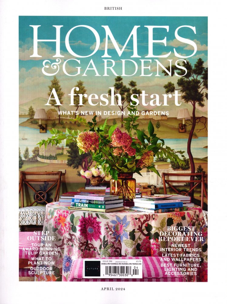 Numéro 2404 magazine Homes & Gardens UK