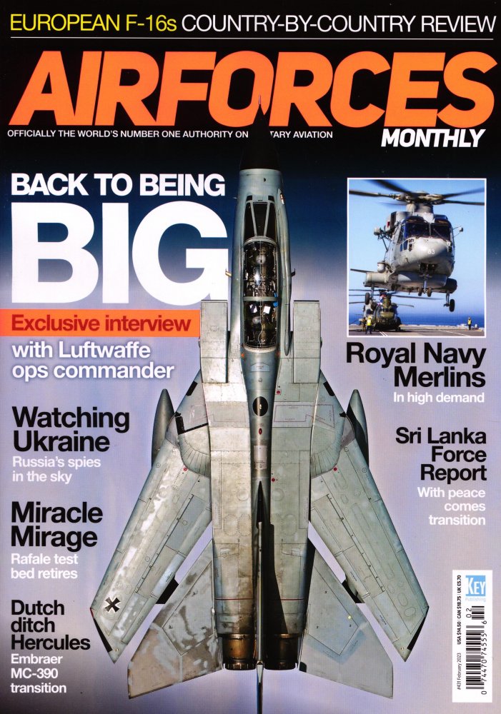Numéro 2402 magazine Airforces monthly