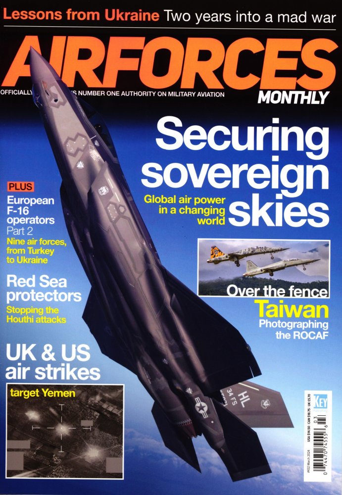 Numéro 2403 magazine Airforces monthly